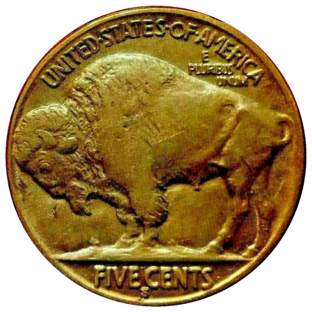 1931-S-5c-Buffalo-Nickel-#2